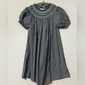 Rosalina Collections Smocked Gingham Dress